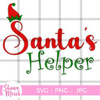  Santa's Helper SVG 