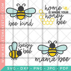  Bee SVG File Bundle 
