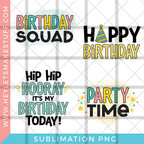  Happy Birthday Printable Files 