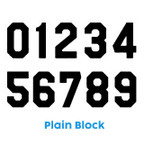  WALATwill Tackle Twill Numbers 6" 