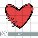  Wifey Heart SVG File 