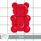  Gummy Bear SVG File 