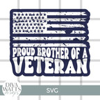  Proud Brother of a Veteran SVG File 