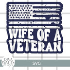  Wife of a Veteran SVG File 