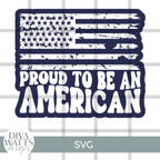  Proud to Be An American SVG File 