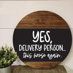  Yes Delivery Person SVG File 