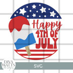  Happy 4th of July SVG File 