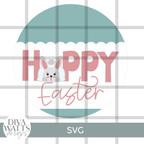  Happy Easter Bunny SVG File 