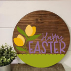  Happy Easter Tulip SVG File 