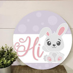  Hi Bunny Lilac SVG File 