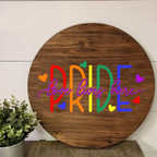  Pride Love Lives Here SVG File 