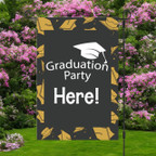  Graduation Party Garden Flag 