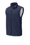 Sport-Tek® insulated vest with water-resistant polyester and jersey lining