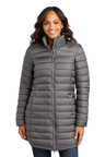 Water-resistant jacket with a PU-coated lining for light rain protection