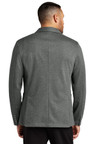 Women's snag-resistant polyester-rayon-spandex blazer with tailored fit and machine washable fabric