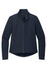 Mercer+Mettle® women's soft shell jacket with 4-way stretch and water-repellent finish
