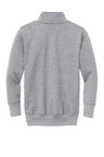 Soft air jet yarn in Port & Company® Youth 1/4-Zip Pullover