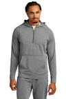 Sport-Tek hoodie designed with 90/10 poly/spandex fabric and tag-free label
