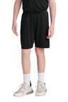 Sport-Tek youth 5-inch short with UPF rating of 30+ for sun protection