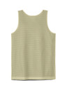 Sport-Tek youth mesh tank with open-holed design and moisture-wicking properties