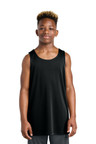 Youth reversible tank with moisture-wicking and PosiCharge technology