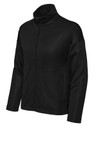 Sport-Tek® Youth Travel Full-Zip Jacket full front view