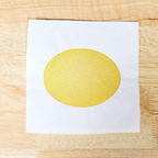 Oval Knockdown Embroidery Stitch File 2" x 4"