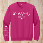 Cozy Mama EST Sweatshirt – Perfect Mother’s Day Gift