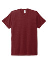 Comfortable Allmade ® Unisex Tri-Blend Tee AL2004 with 1x1 rib knit neck and shoulder-to-shoulder taping