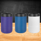 Three Polar Camel regular beverage holders shown upright with screw-off rubber tops
