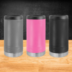 Three Polar Camel slim beverage holders displayed side by side in vibrant colors