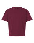 american apparel-burgundy-front view