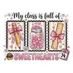 Trendy Valentines Day DTF Transfers