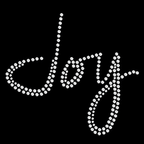 Joy Rhinestone Transfer GIF