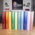 Durable PU vinyl assortment with brilliant finish and easy weeding.