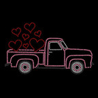  Vintage Truck Hearts 