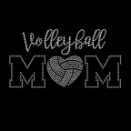 Volleyball Rhinestone Transfer GIF