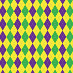  Argyle Mardi Gras Adhesive Vinyl 