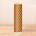 11" workable space heat transfer vinyl featuring multi arch rainbow design.