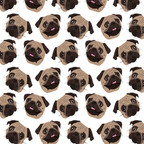 Heat Transfer Warehouse Pug Face HTV 