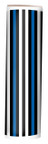 Matte finish vinyl for creating vibrant police stripe designs