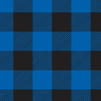 Heat Transfer Warehouse Buffalo Plaid Royal Blue 1" Adhesive Vinyl 