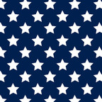 Heat Transfer Warehouse White Stars on Navy Adhesive Vinyl 