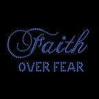  Faith Over Fear Capri Blue - 5 Pack 