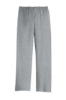 Gildan open bottom sweatpants designed with a differential rise for a better, more comfortable fit.