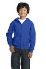  Gildan® Youth Heavy Blend™ Full-Zip Hooded Sweatshirt 