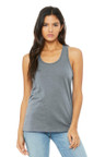 BELLA+CANVAS ® Women's Jersey Racerback Tank BC6008 with relaxed fit and tear-away label
