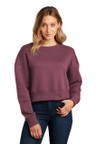  District ® Women's Perfect Weight ® Fleece Cropped Crew 