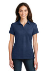  Port Authority®  Ladies Meridian Cotton Blend Polo 