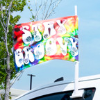 Sublimation Car Flag with Pole